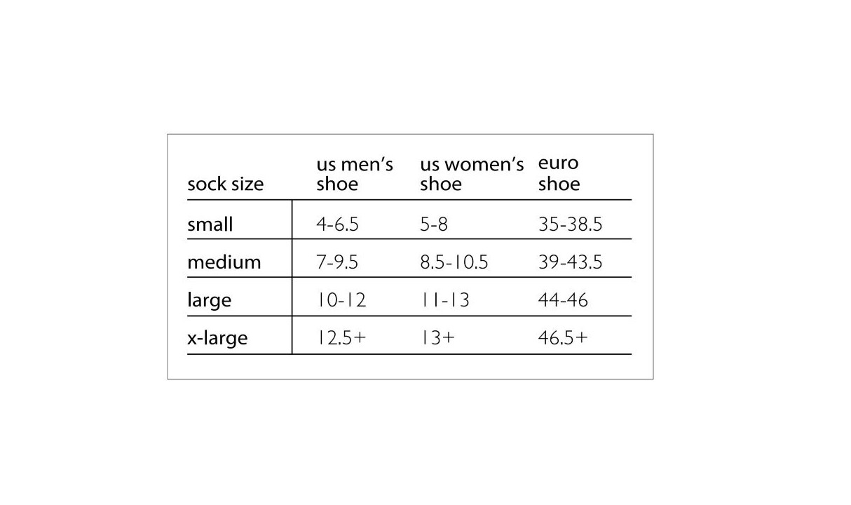 Euro sock size to on sale us